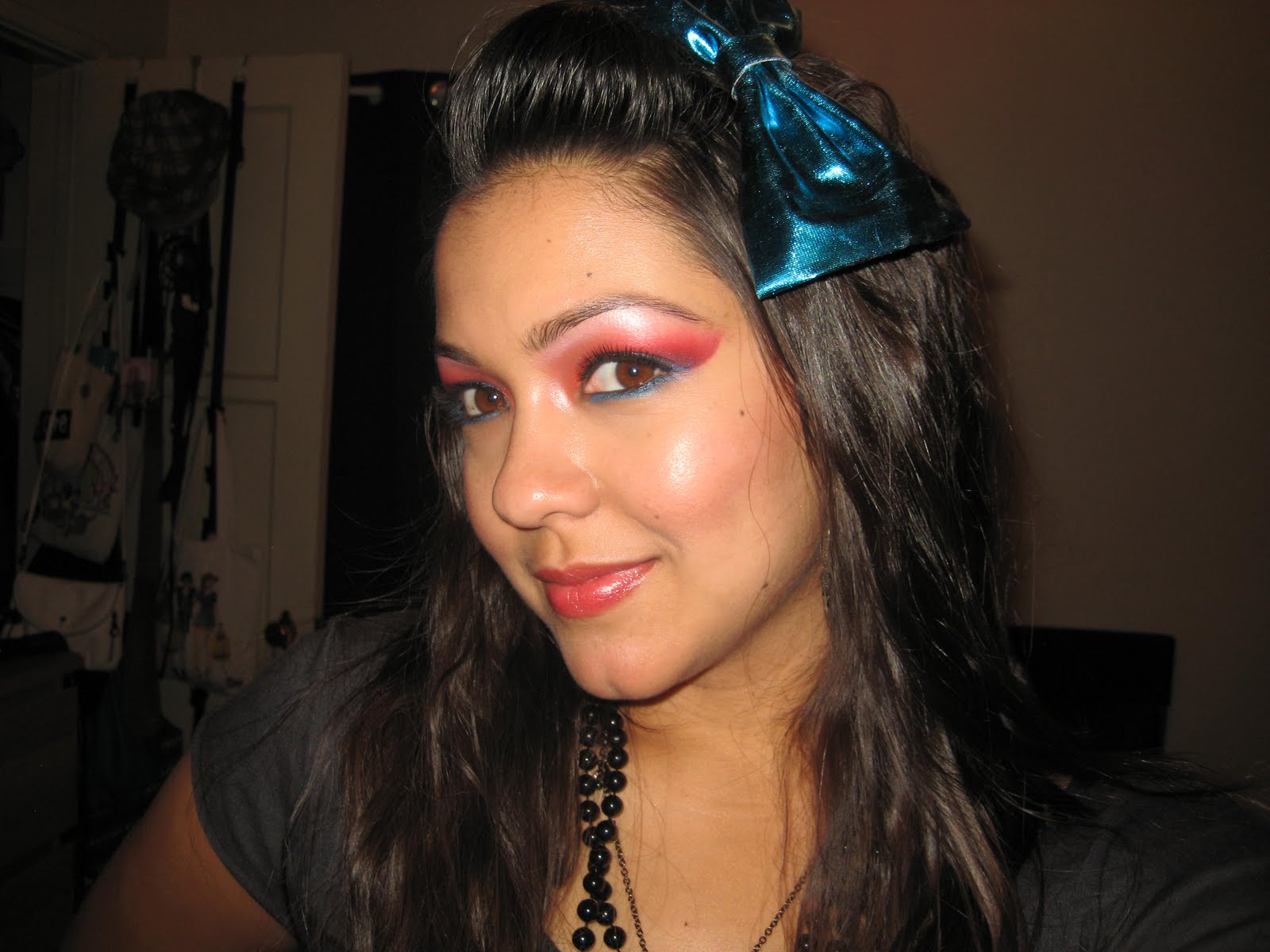 80s+makeup+look