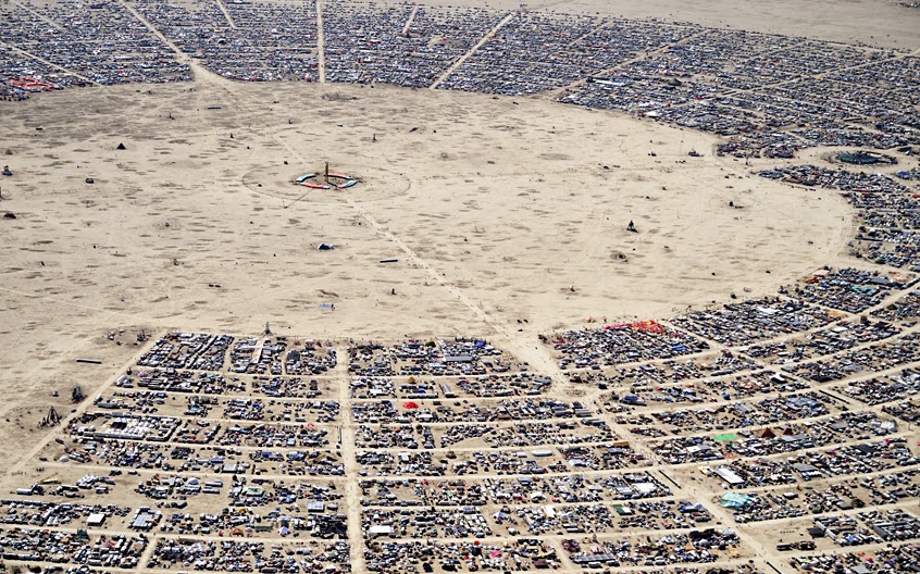 This is Black Rock City Black Rock City 2014