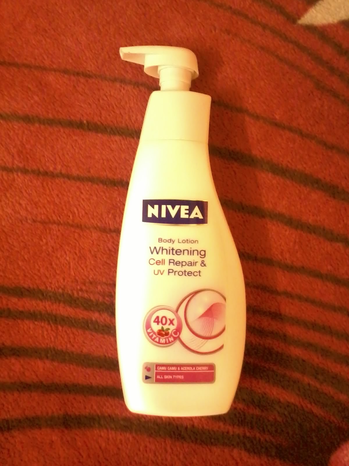 Beauty spot NIVEA Whitening Cell Repair & UV Protect Body Lotion Review