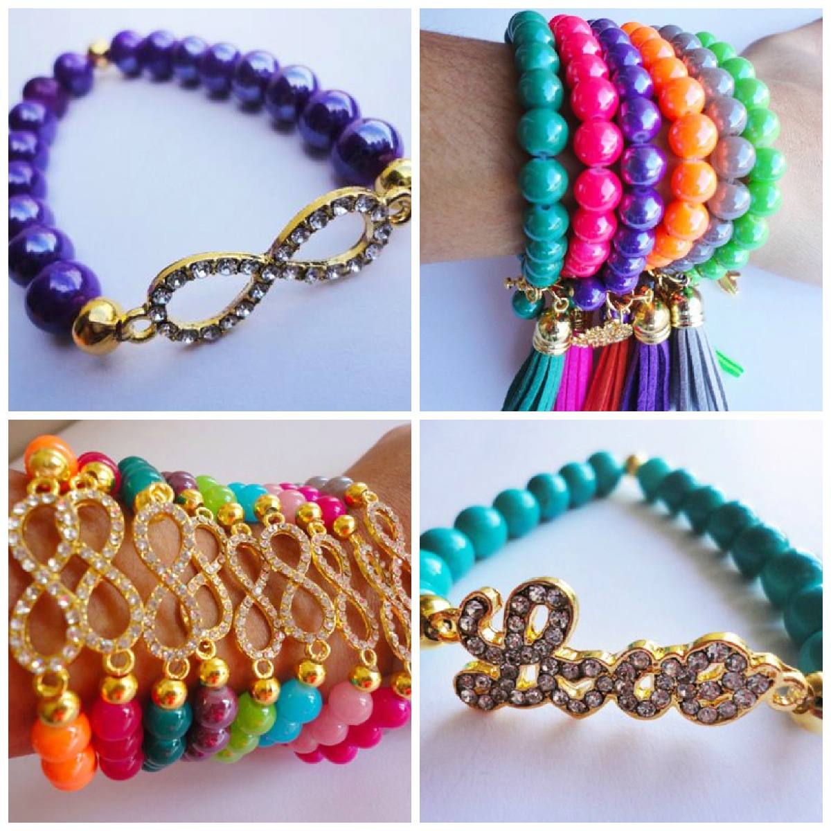 Como hacer Pulseras de moda - YouTube