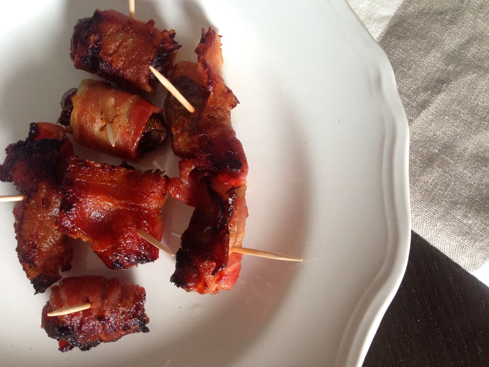 Bacon Wrapped Dates