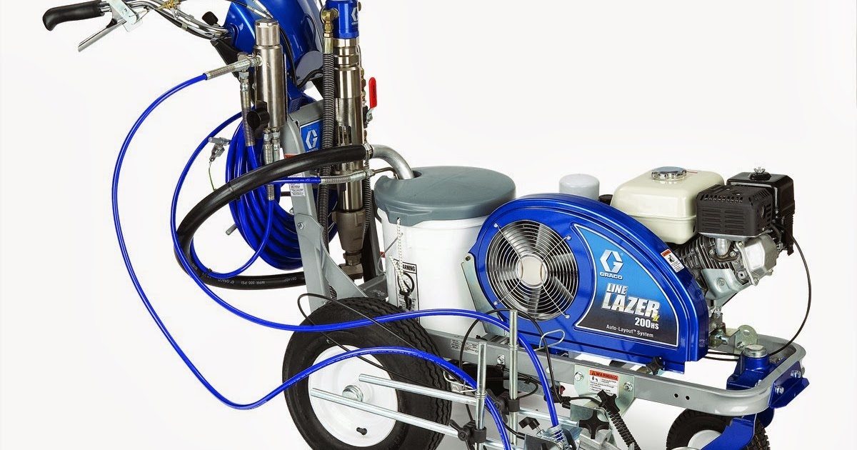 Line Striping Equipment Information Graco LineLazer 200HS With Auto