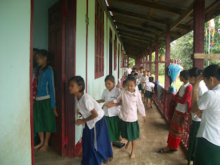 Children in school.