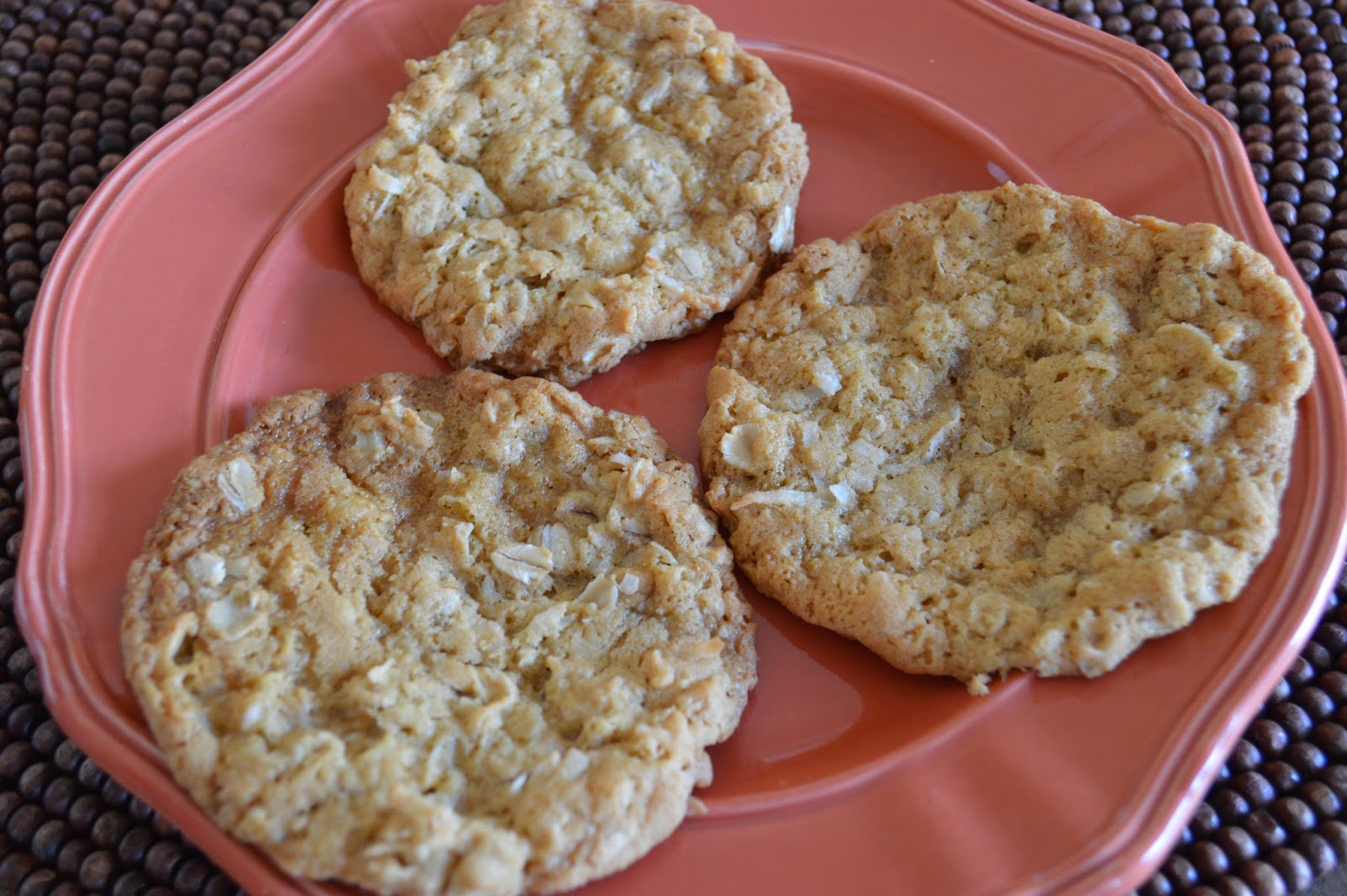 From Scratch Maple Coconut Oat Cookies