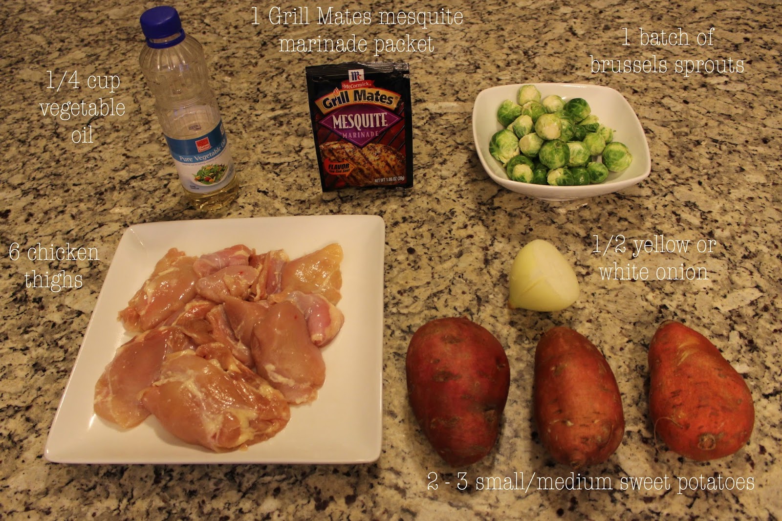 a blonde, a boy, and a blog. . . mesquite marinated chicken thighs
