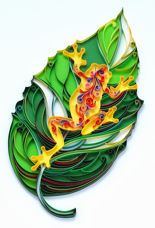 03-Frog-Quilling-Paper-Art-PaperGraphic-www-designstack-co