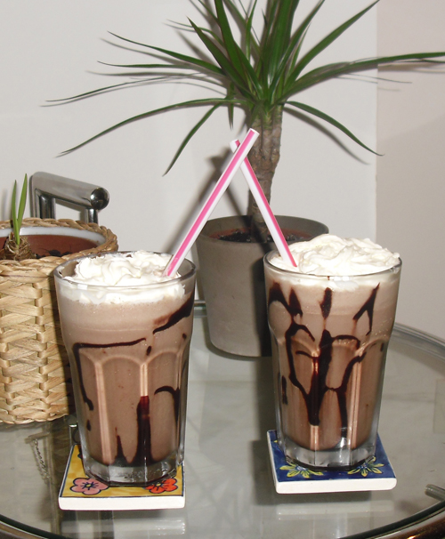 Batido natural de chocolate Batido natural de chocolate