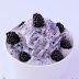 Helado de moras casero