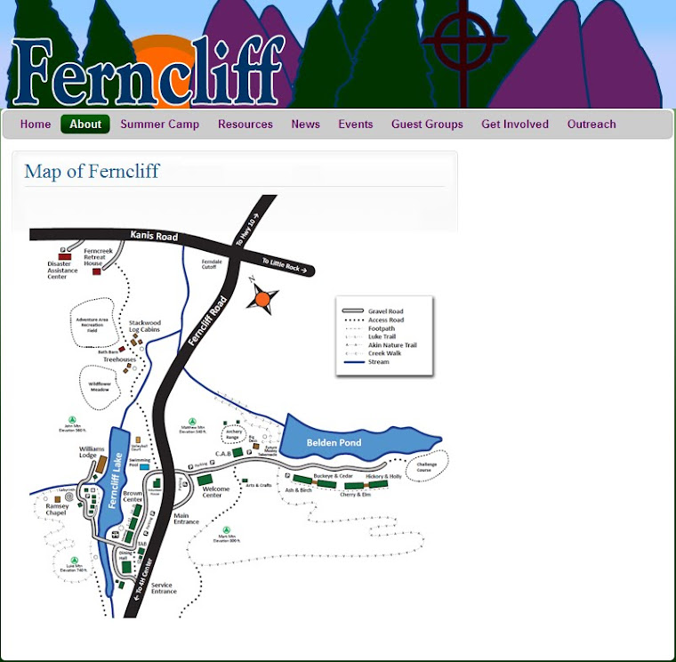 Map of Ferncliff Property