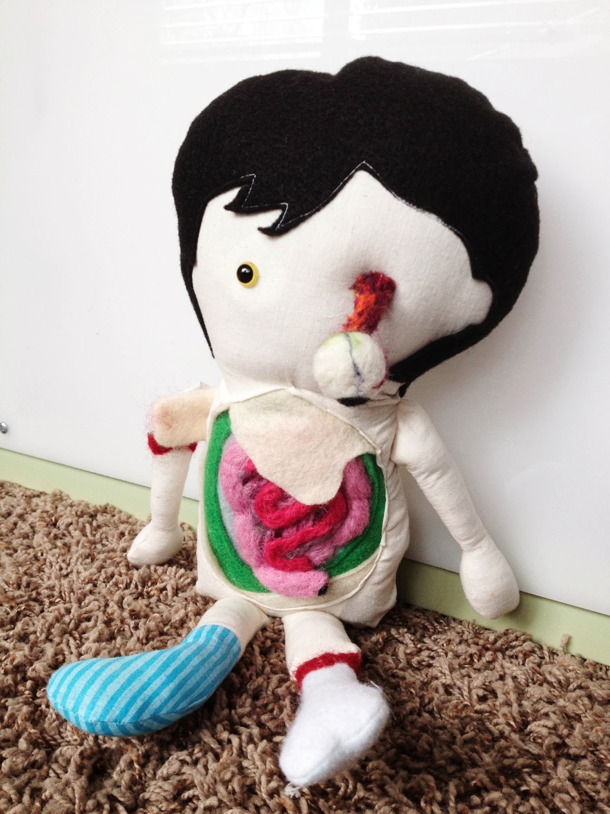 Adventures in Crafting by katyANDzucchini Zombie Doll Tutorial