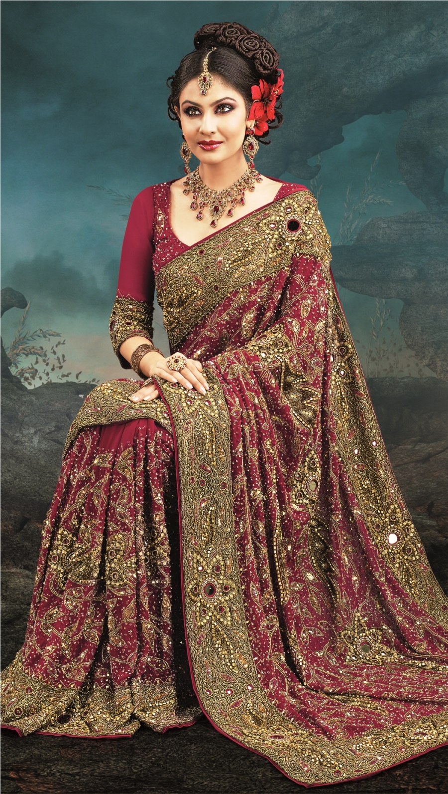 Amazing One Piece Indian Wedding Dress of the decade Check it out now 