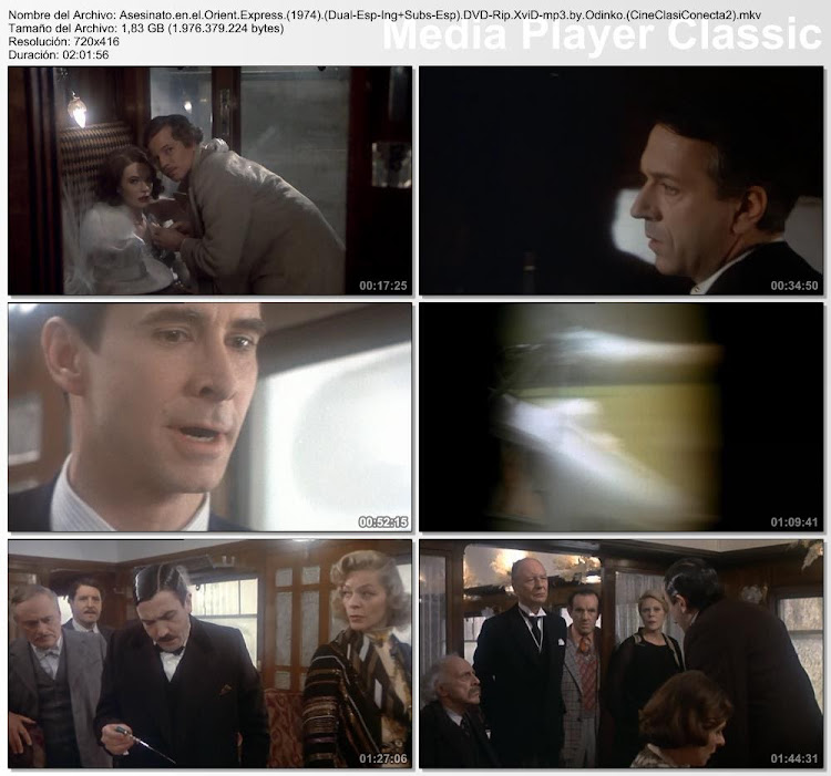 Capturas: Asesinato en el Orient Express | 1974 Asesinato en el Orient Express | 1974 | Murder on the Orient Express