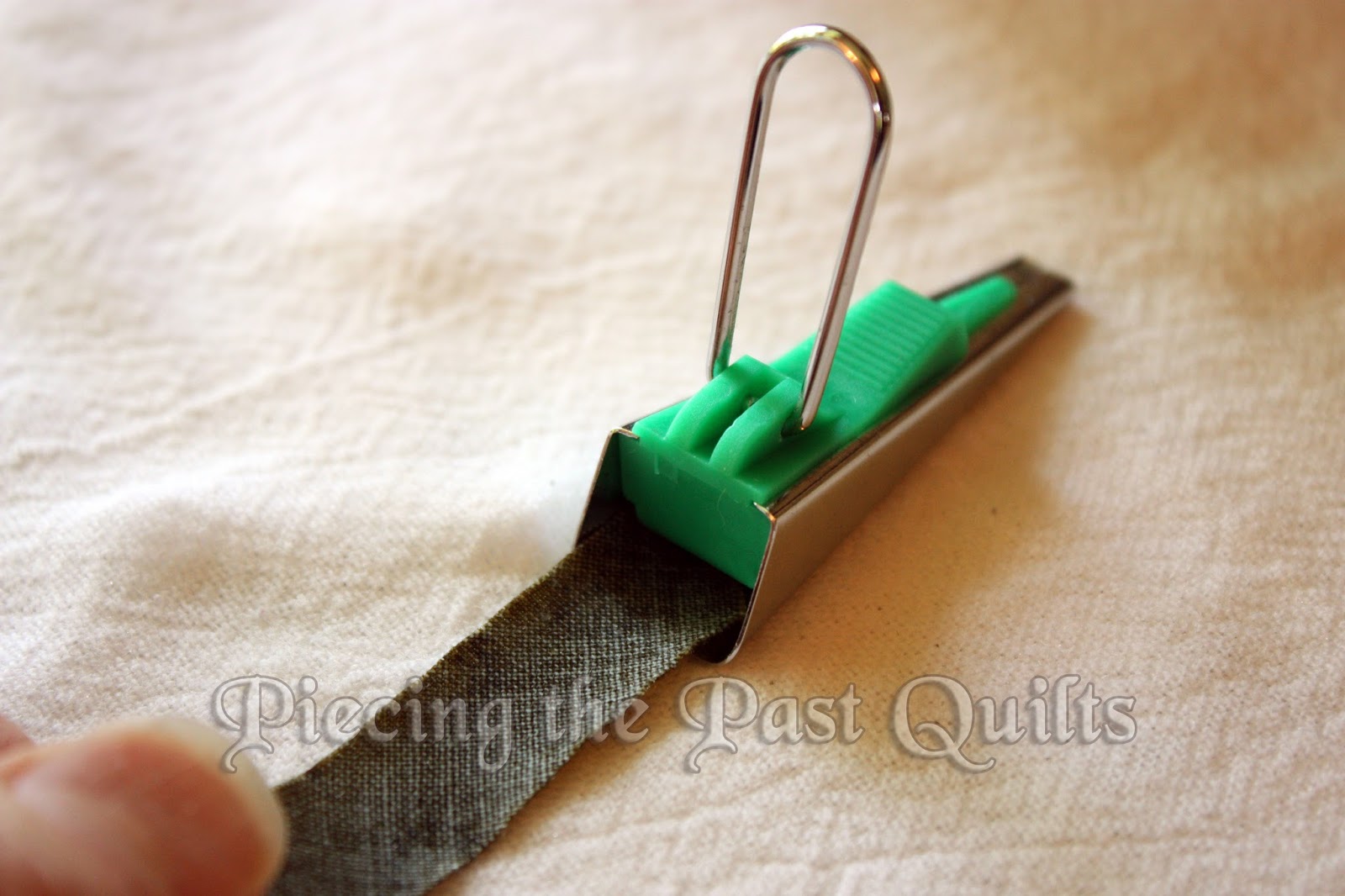 Piecing the Past Quilts Appliqué Tutorial Part 2 Bias Tape