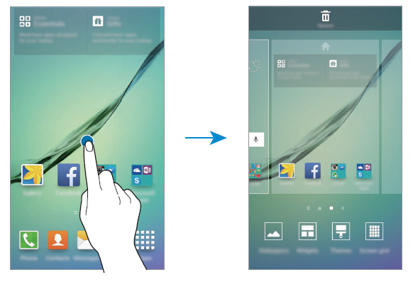Come modificare schermata home Samsung Galaxy S6 - S6 Edge - Come personalizzare schermata home