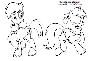 My Little Pony Friendship is Magic Dinky Hooves Coloring Pages
