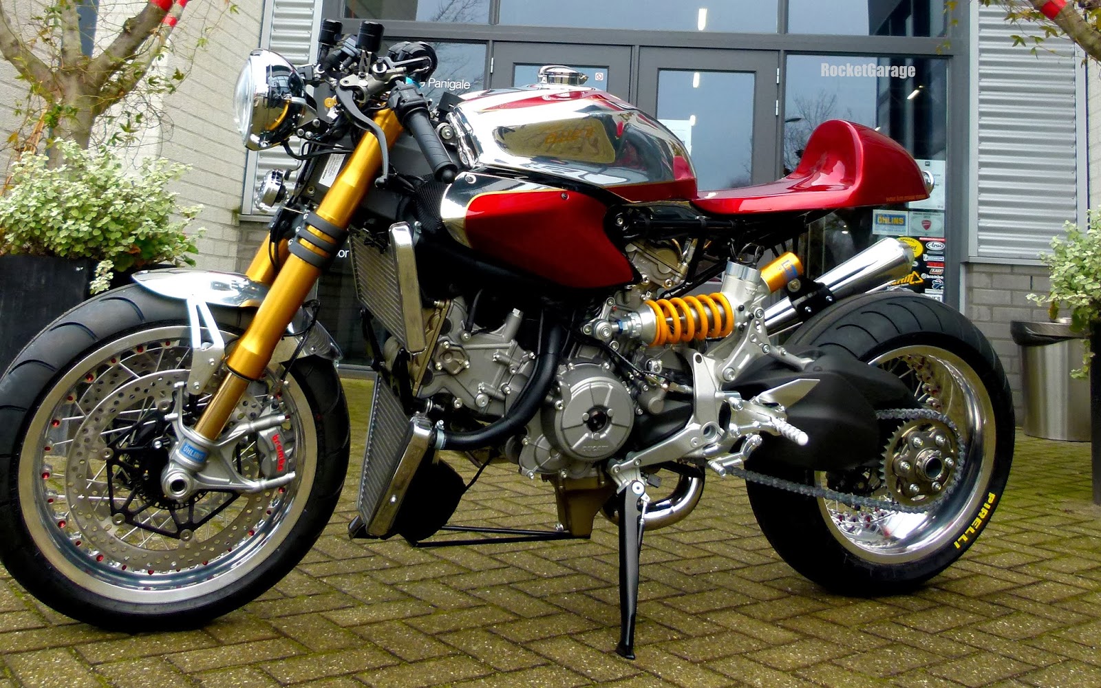 Cafe Racer Rendering Cafe Racer Rendering