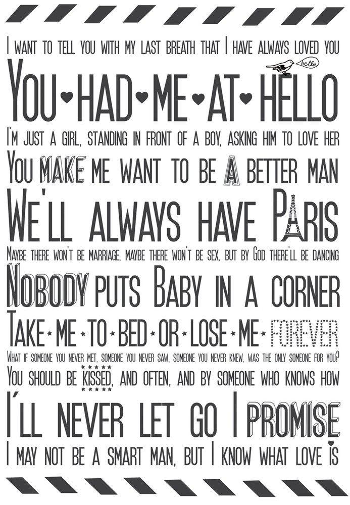 Movie Love Quotes Famous Movie Love Quotes You Had Me At Hello