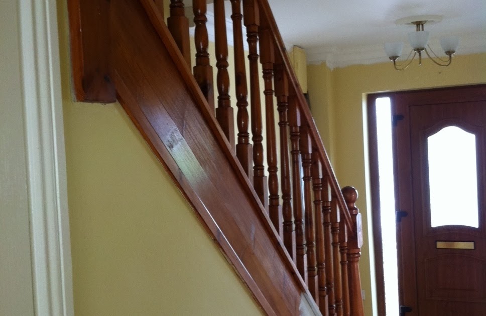 painting solutions Painted and polished handrail (banister)