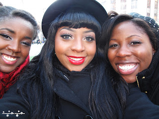 me with gyarus black gyaru, gyaru fashion, gyaru meet, chinatown, group shot,