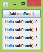 Insert UI dynamically Insert UI dynamically