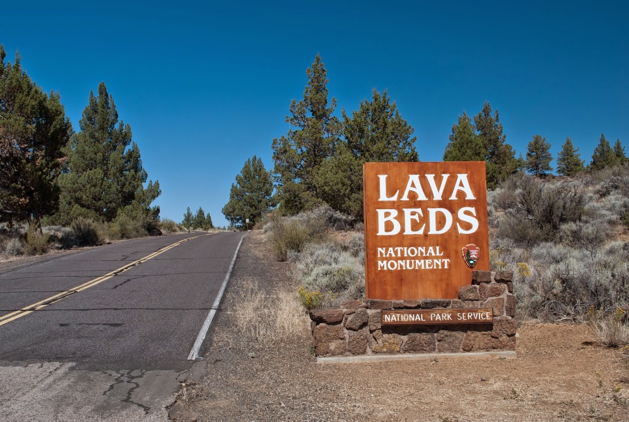 A nous la Californie Lava Beds National Monument