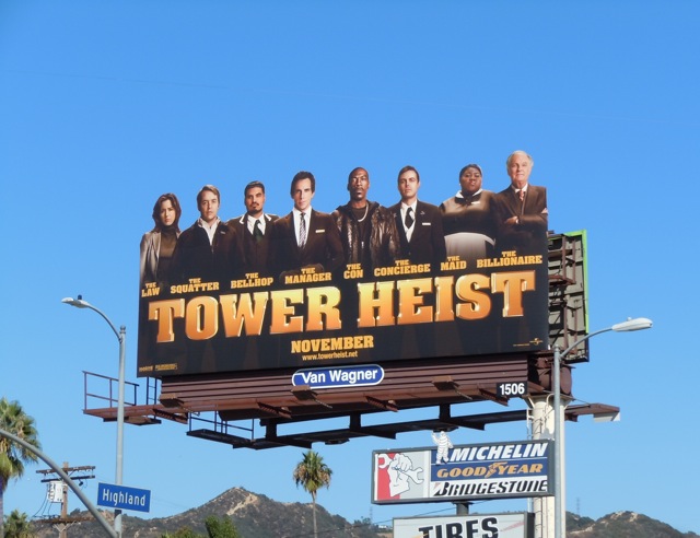 Tower Heist billboard