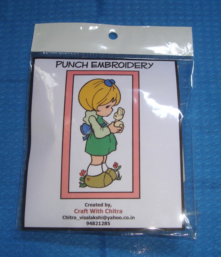Craft with Chitra Punch Embroidery Kits