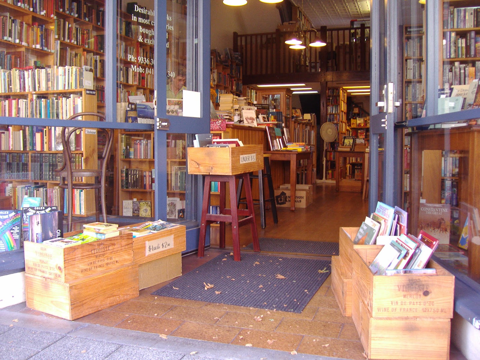 Excelsior Bill Campbell Book Shop Fremantle