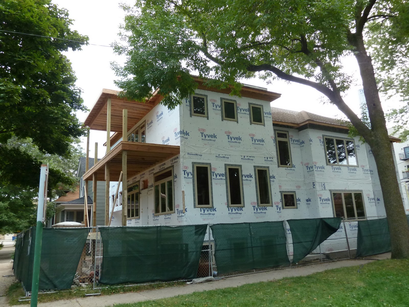 The Chicago Real Estate Local New Construction Update A big house in