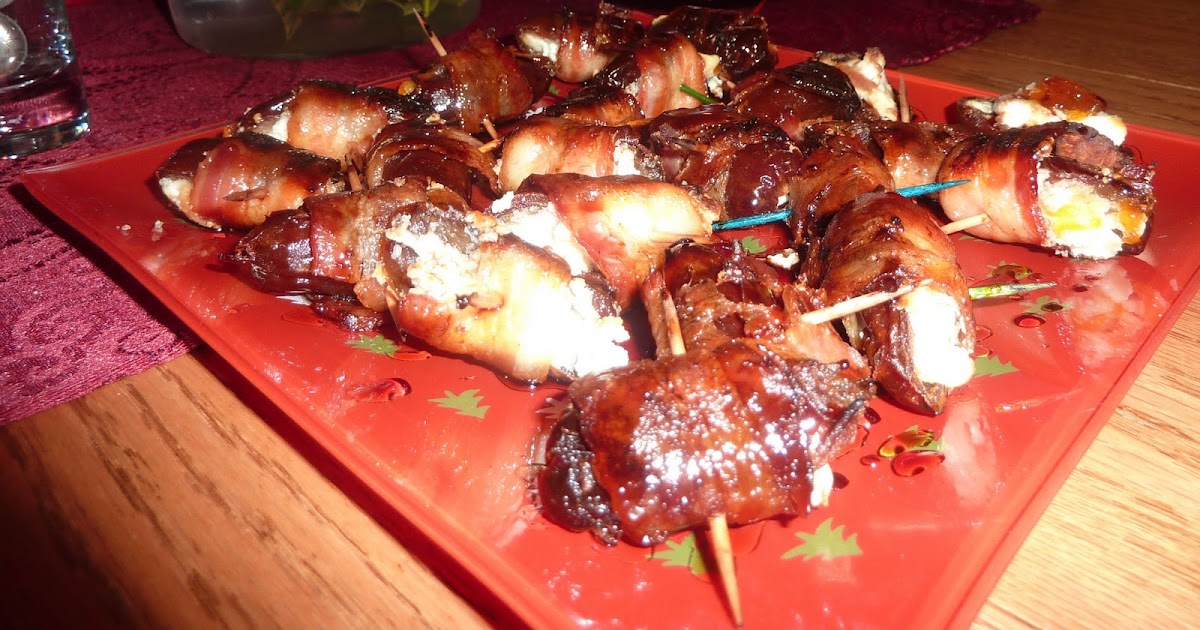 The Food Driven Life BaconWrapped Dates with Balsamic Glaze