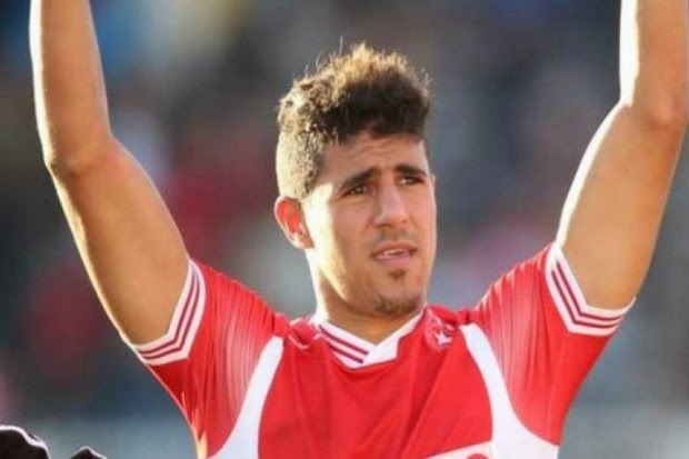 ثنائية بغداد بونجاح ضد النادي الافريقي
