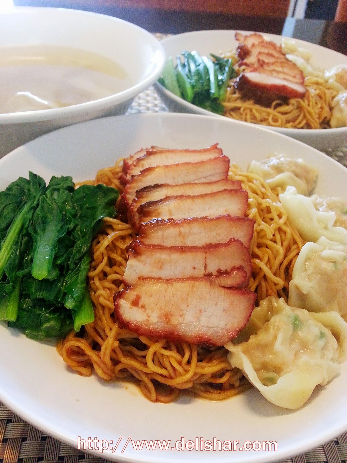 Char Siew Wanton Noodles - Delishar | Singapore Cooking, Recipe, and ...