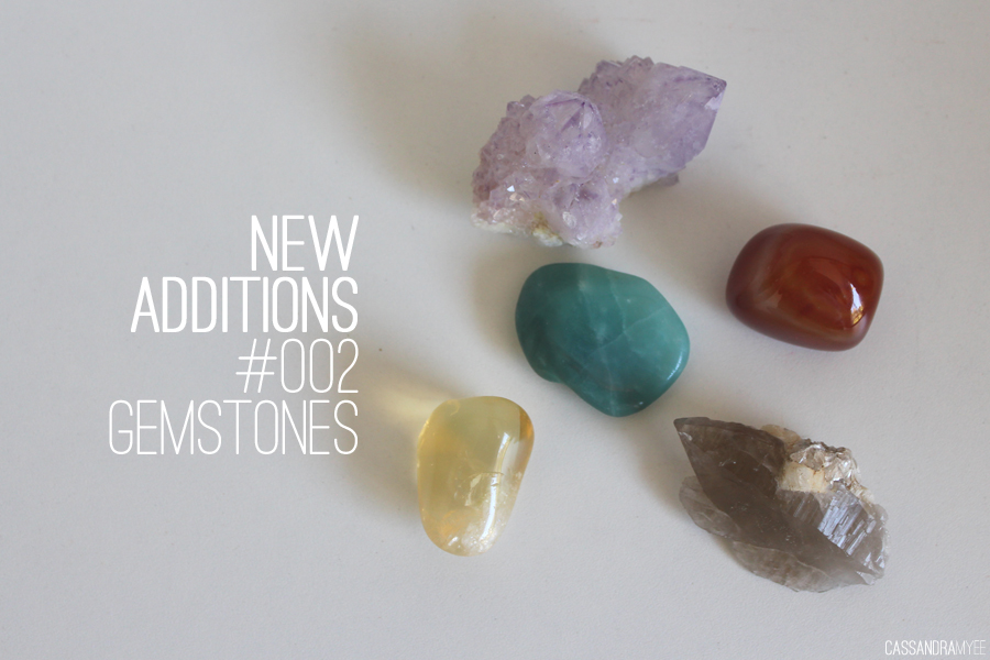 NEW ADDITIONS 002 Gemstones + Minerals CassandraMyee NZ Beauty Blog