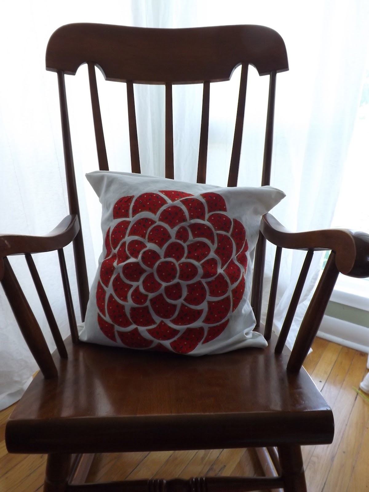 Dream Home Appliqué pillow covers