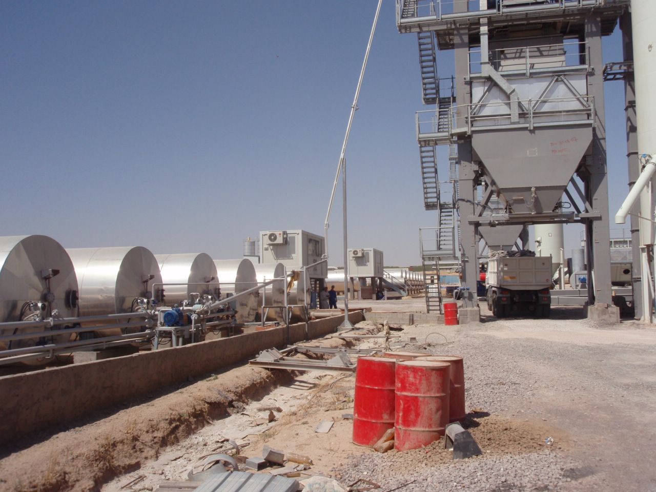 Murshed Jewel Asphalt plant (SIM ammann S.p.A.) in Algiria