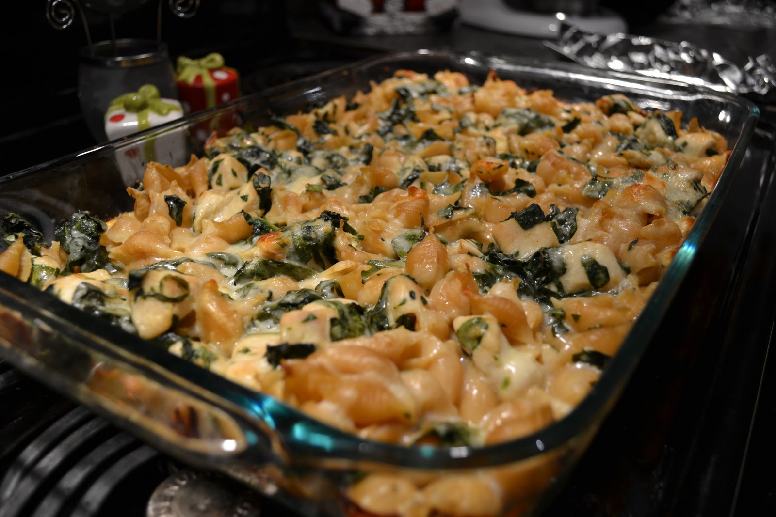 In this JOYFUL life Chicken, Spinach and Pasta Casserole