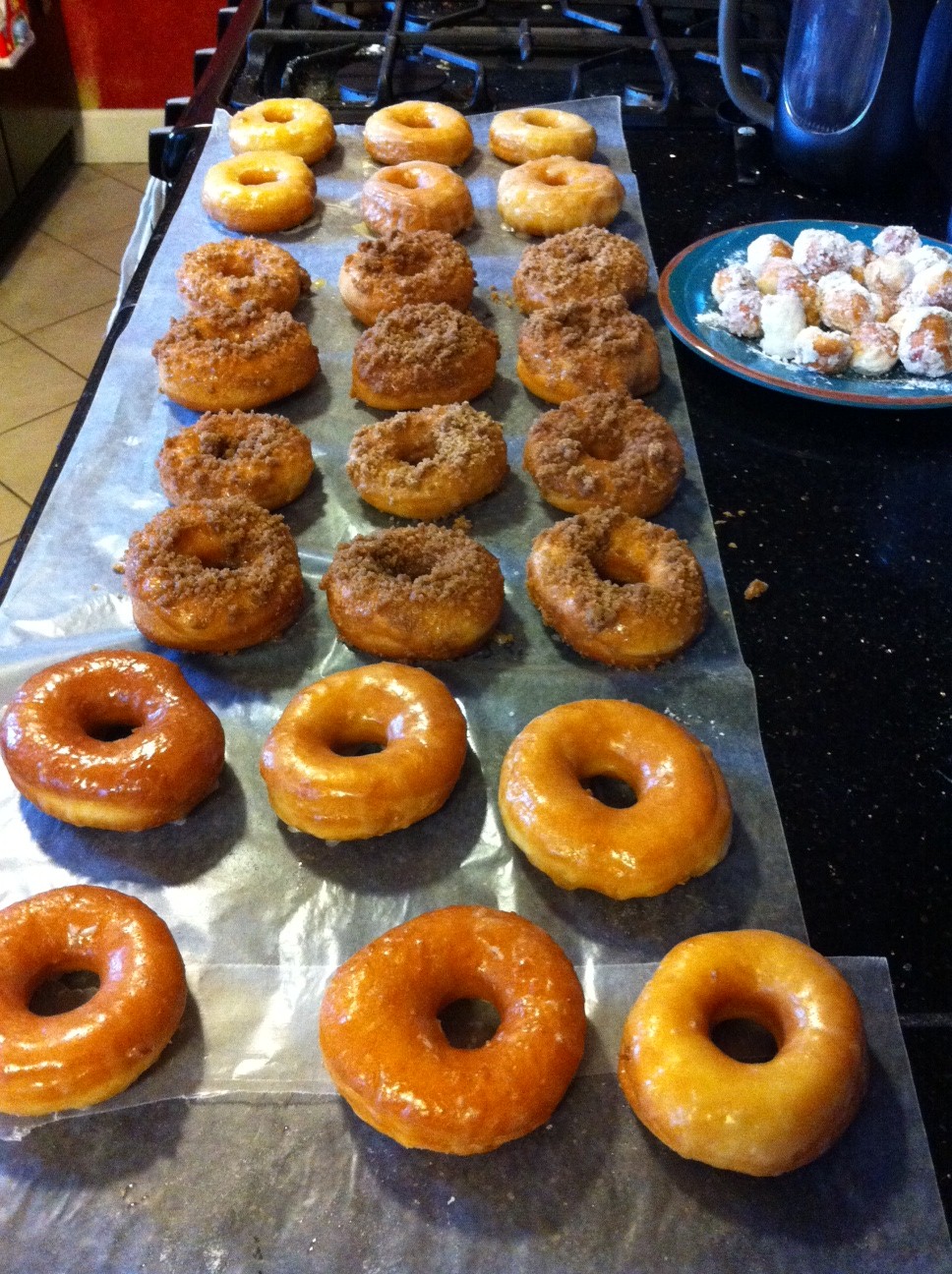 Finally! A Captive Audience Cinnamon Crumb Doughnuts