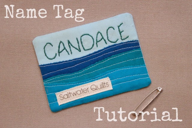 Saltwater Quilts Name Tag Tutorial<script async src=