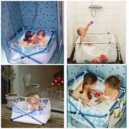 DUSCHOLUX SPAIN MAMPARAS DE BAÑO A MEDIDA: Cuatro bañeras muy originales  para bebés