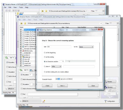 Rename Master, File Management, Portable Applications, System, Windows, Windows 7