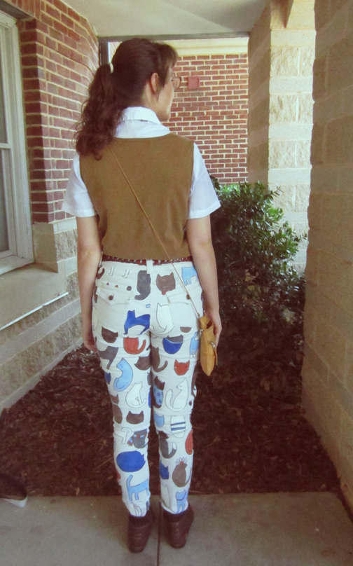 Floral Prints And Common Sense DIY CAT PANTS