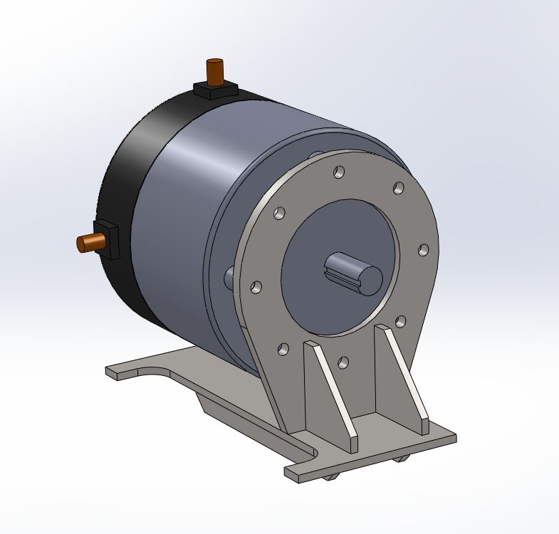Electric Motorcycle Conversion Thoughts on Motor Mounting