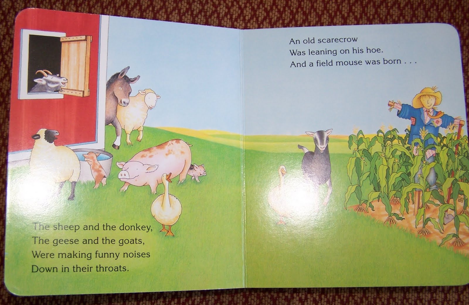 reading with my boys big red barn big red barn book