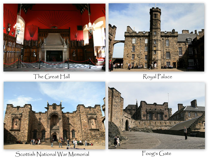 Crown Square at Edinburgh Castle Crown Square at Edinburgh Castle