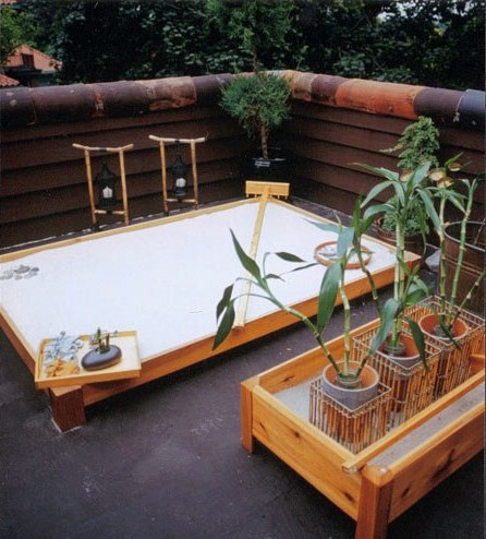 jardin minimalista zen con piedras en la azotea - terraza foto 5 jardin minimalista zen con piedras terraza