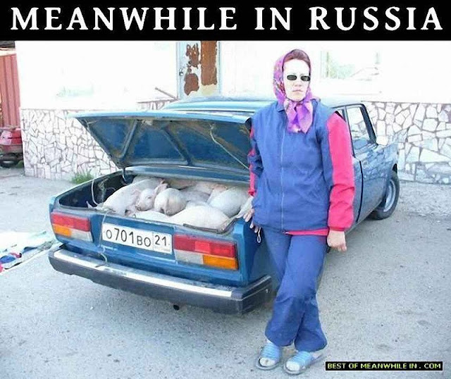 Mientras tanto en Rusia - meanwhile in russia