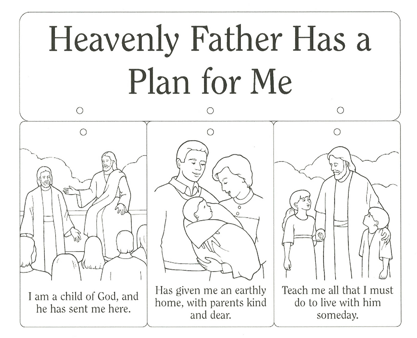God Has A Plan Coloring Page God Has A Plan Coloring Page