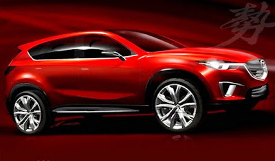 side view of 2011 Mazda Minagi Concept