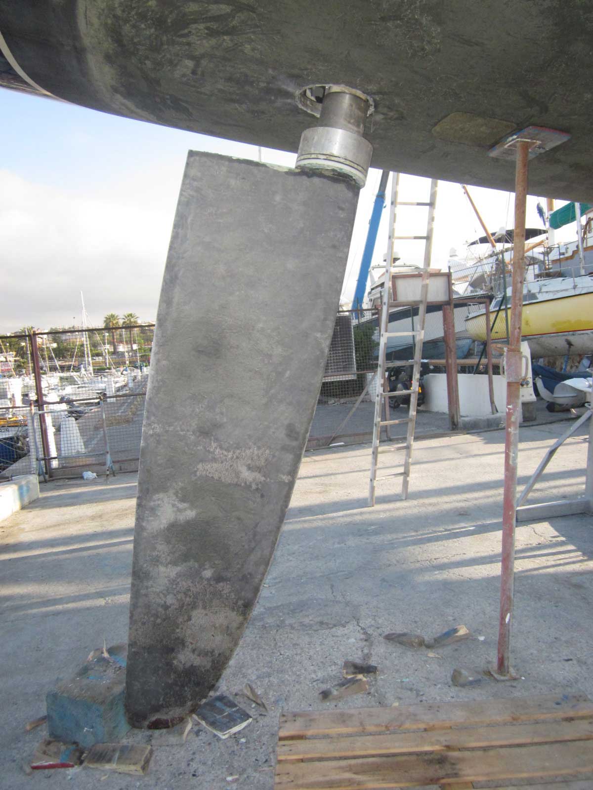 NAUTOR'S SWAN VILLEFRANCHE JP3 Rudder Bearings Service