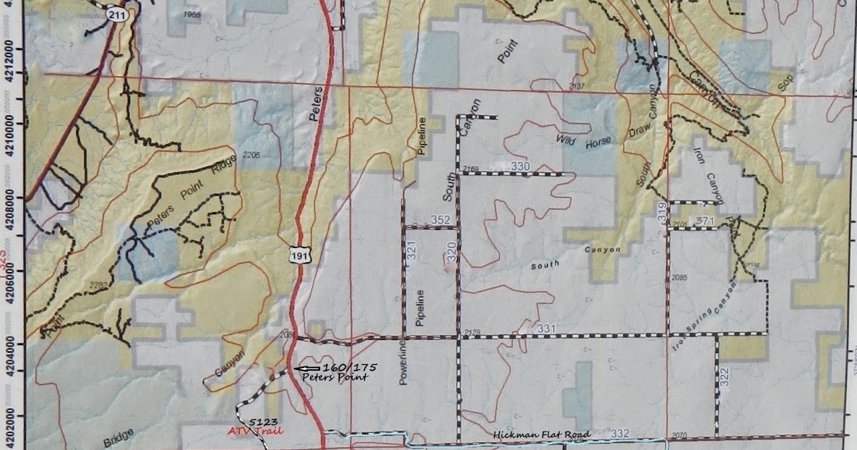 The Southwest Through Wide Brown Eyes North of Monticello Utah